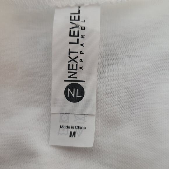 Next level woman's size medium Geneologie sleeveless tee shirt athleisure  # 135 - Picture 4 of 5